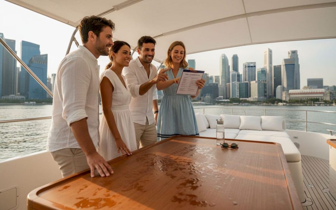 Step-by-Step Yacht Charter Guide for First-Timers in Singapore