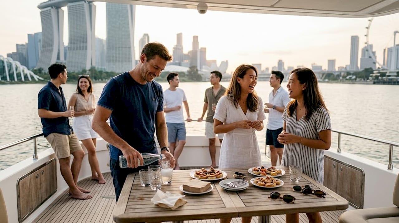 Top private yacht occasions: celebrate in style in Singapore