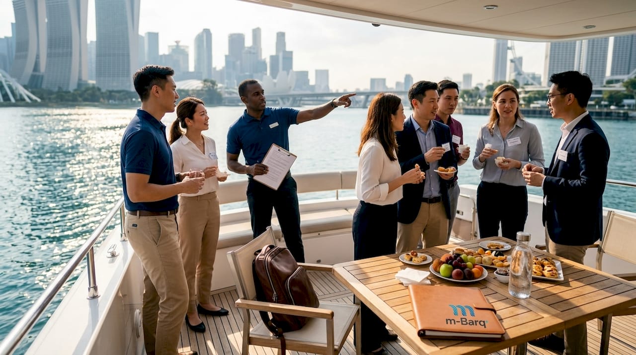 Best Group Yacht Activities for Corporate Teams in Singapore