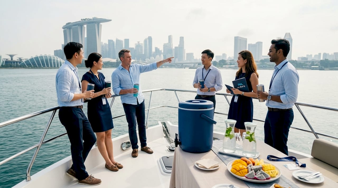 Unique yacht experiences for corporate events in Singapore
