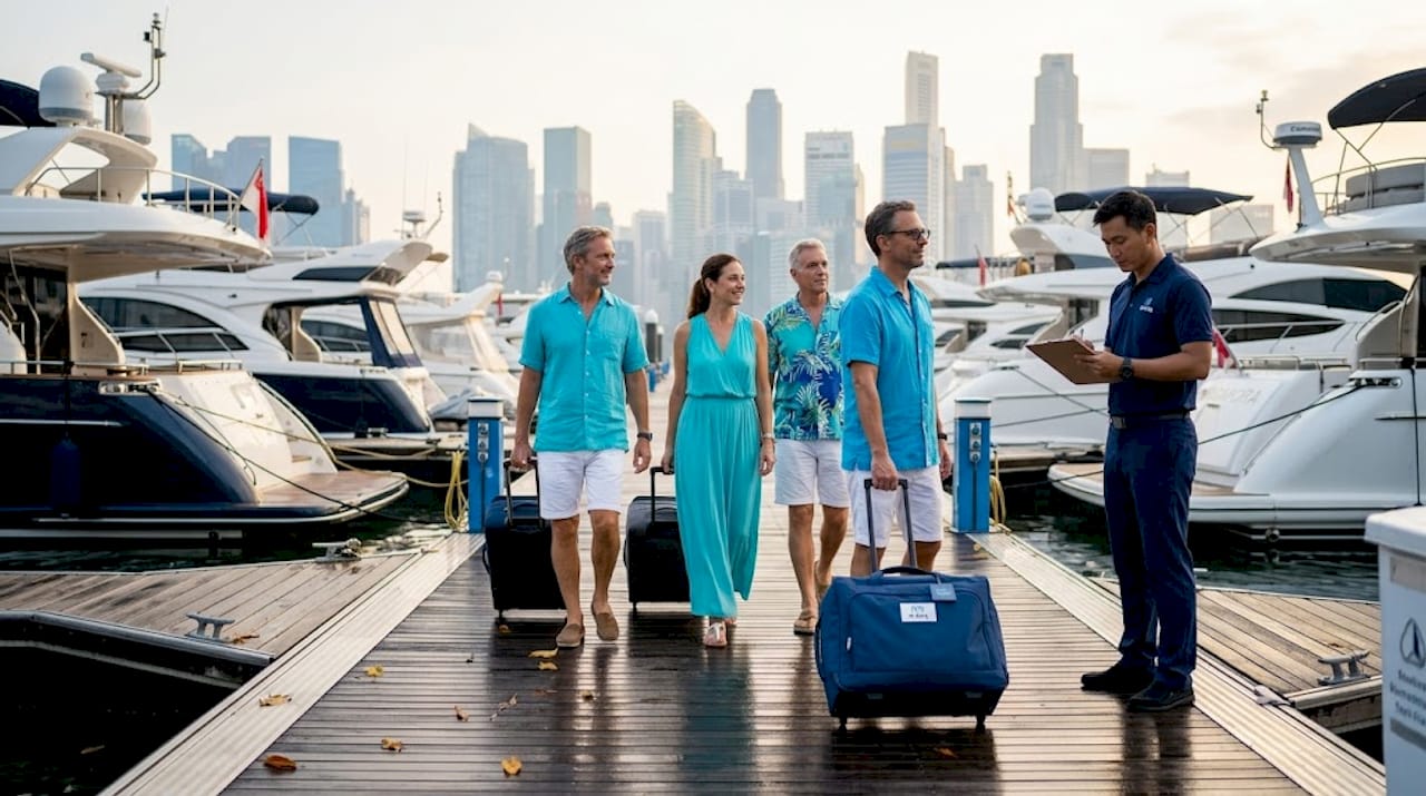 Your Yacht Embark Guide for Singapore Trips